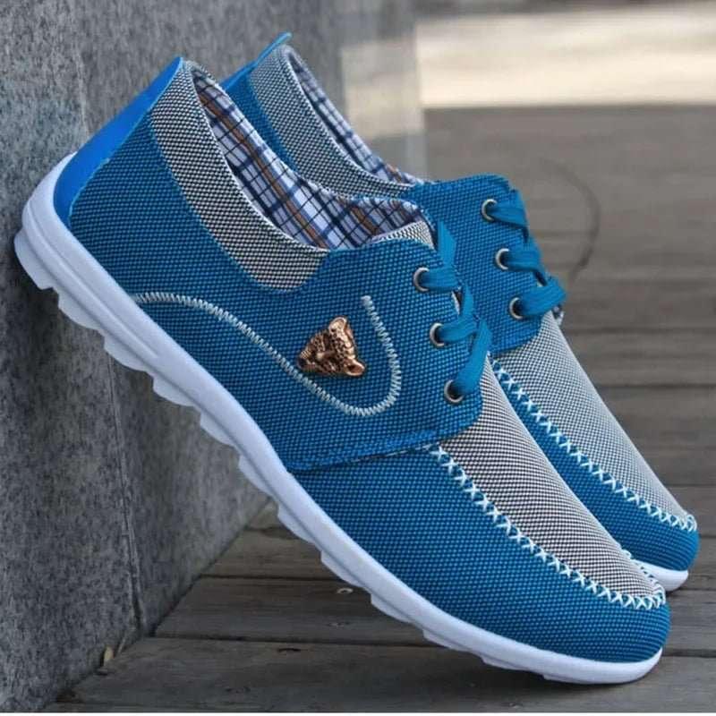Men Casual Sneakers Flat Canvas Shoes for Men Spring Summer Comfortable Male Sneakers Soft Big Size Driving Footwear Peas Shoes - tif-shop24.de