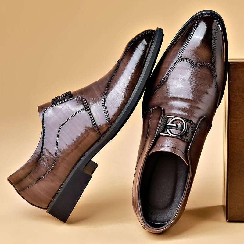 Men's pointed leather shoes business casual shoes tifshop24 