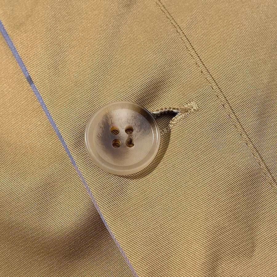 Single breasted double-sided long sleeved checkered embroidered jacket for women - tif-shop24.de