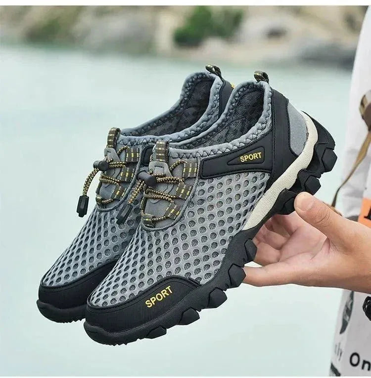 Men's Mesh Sports Shoes Fashion Mountaineering Breathable