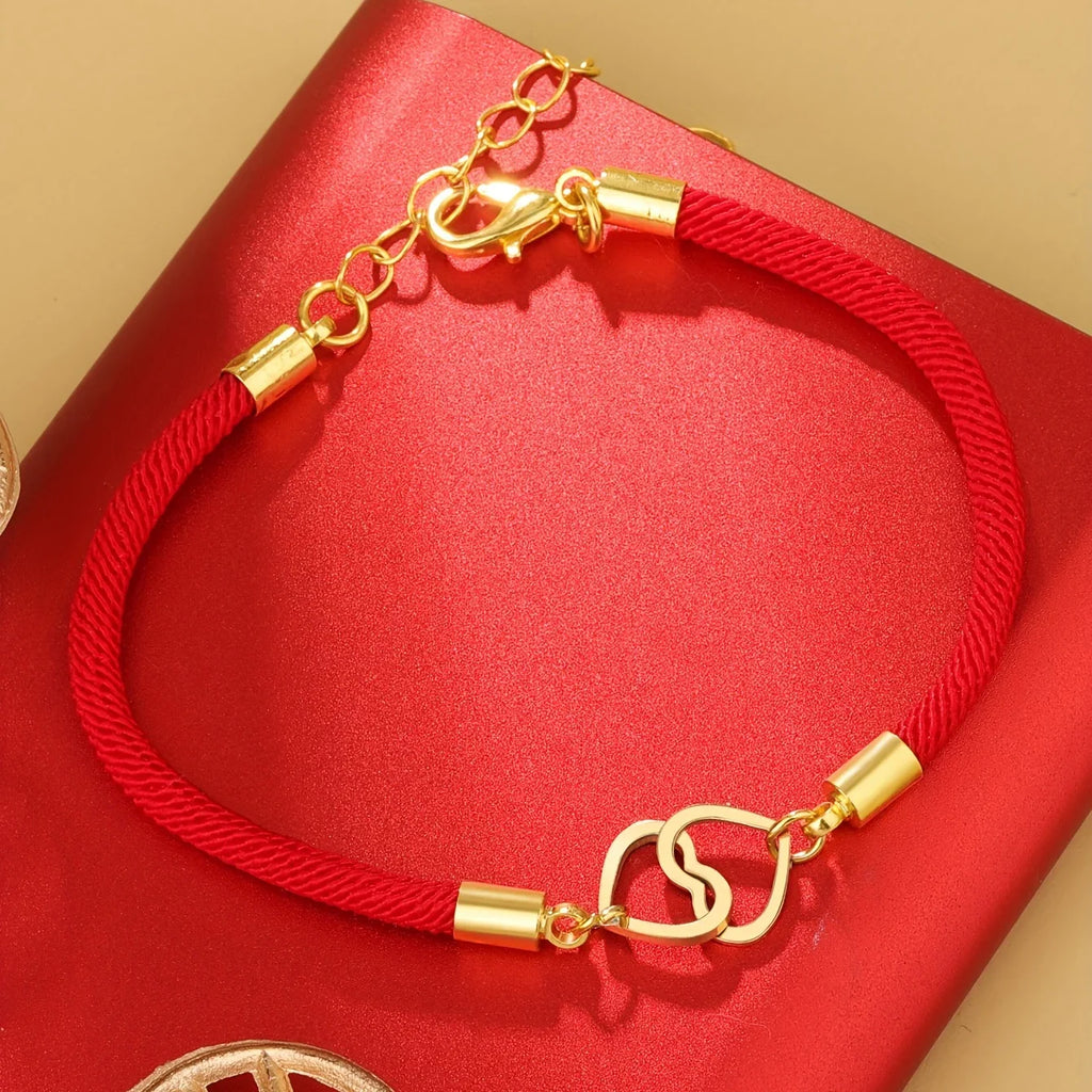 Herz Liebe Armband Einfaches Armband Schmuck Valentinstag Geschenk - tif-shop24.de