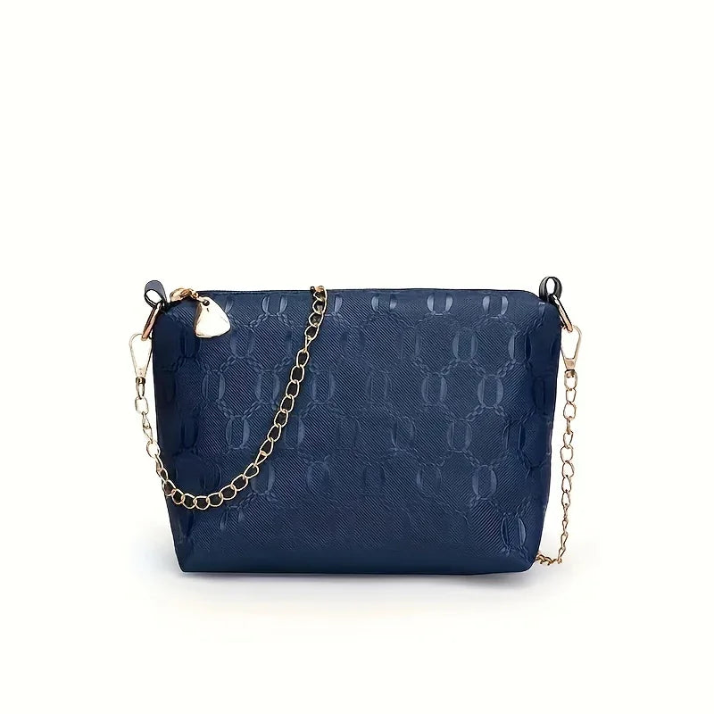 4-teiliges Set Neue Handtasche Schulter-Tragepaket Kosmetiktasche Aus PU-Leder - tif-shop24.de