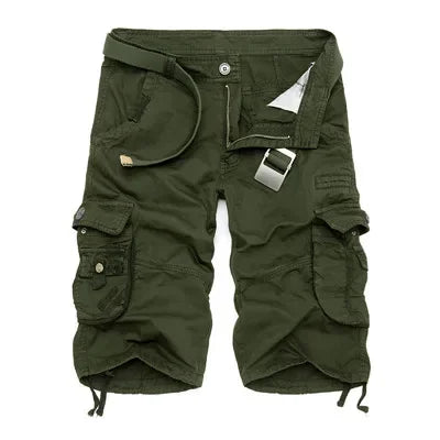 Neue Military Cargo Baumwolle Lose Kurze Hosen Kein Gürtel | tif-shop24.de