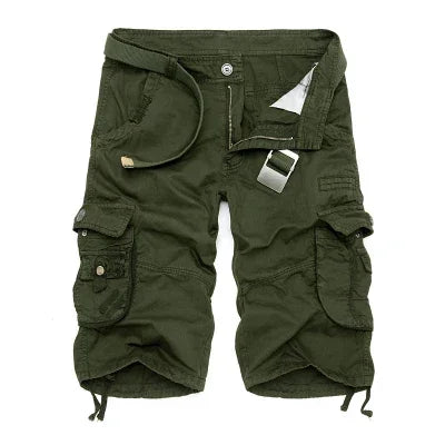 Neue Military Cargo Baumwolle Lose Kurze Hosen Kein Gürtel | tif-shop24.de