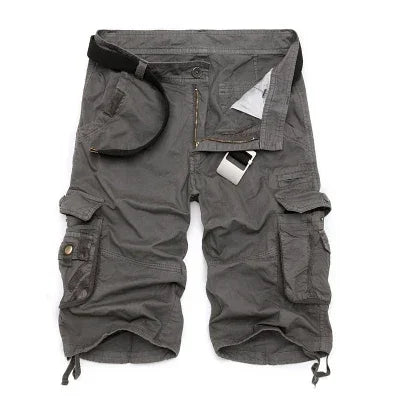 Neue Military Cargo Baumwolle Lose Kurze Hosen Kein Gürtel | tif-shop24.de
