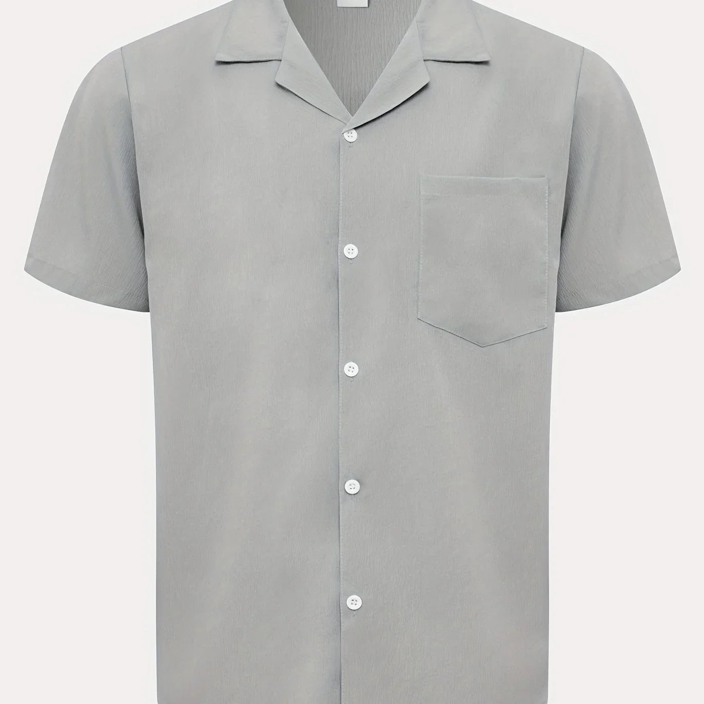 Klassisches Design Freizeit Kurzarmhemd Mit Brusttasche, Frühling & Sommerurlaub, Geschenk - tif-shop24.de
