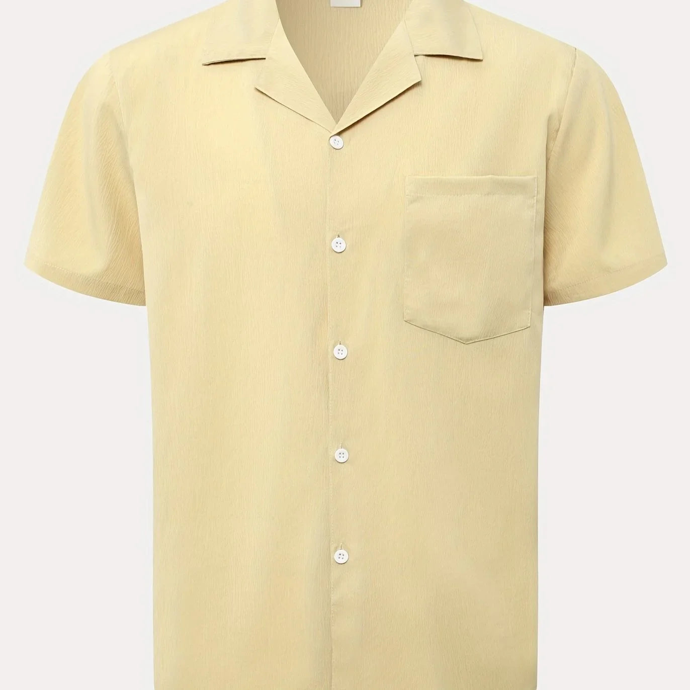 Klassisches Design Freizeit Kurzarmhemd Mit Brusttasche, Frühling & Sommerurlaub, Geschenk - tif-shop24.de