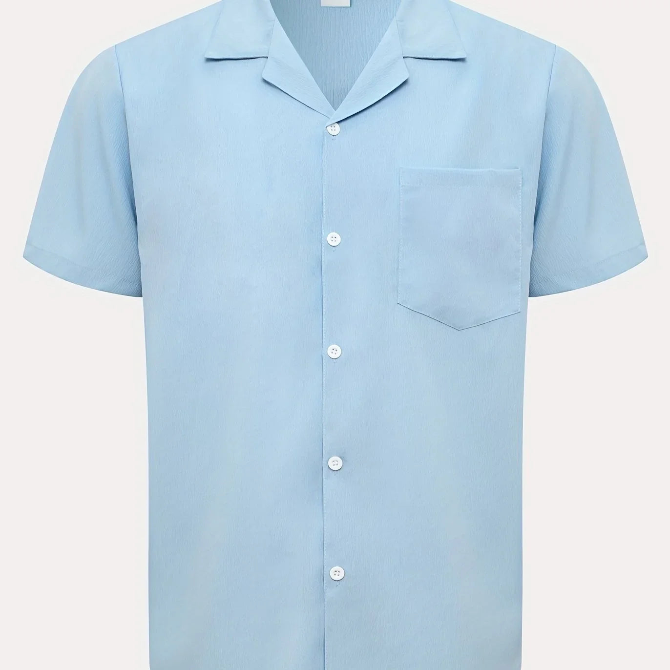 Klassisches Design Freizeit Kurzarmhemd Mit Brusttasche, Frühling & Sommerurlaub, Geschenk - tif-shop24.de