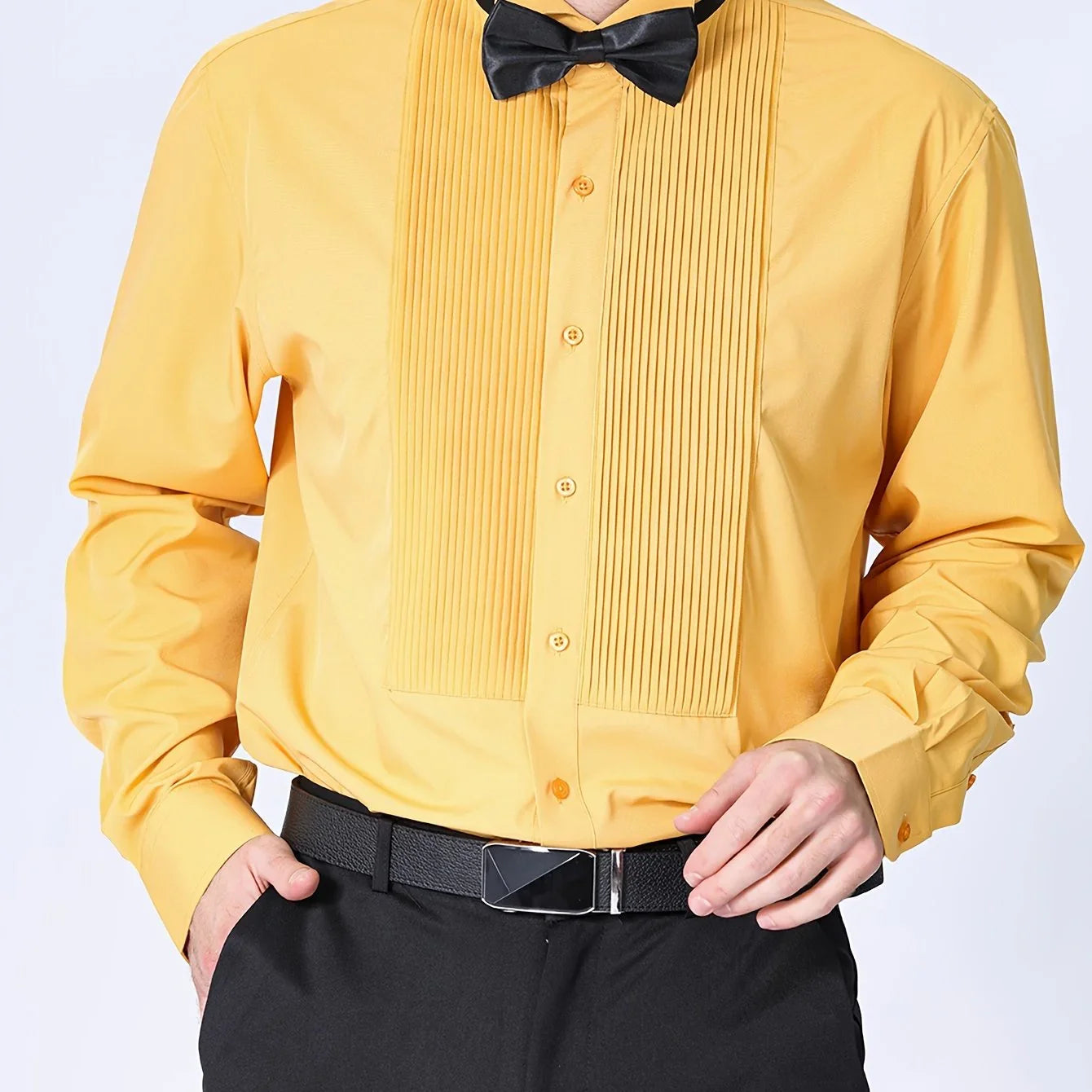 Langen Ärmel, Knopfleiste Geschäftliche Bankette Und Hochzeitsfeiern - tif-shop24.de