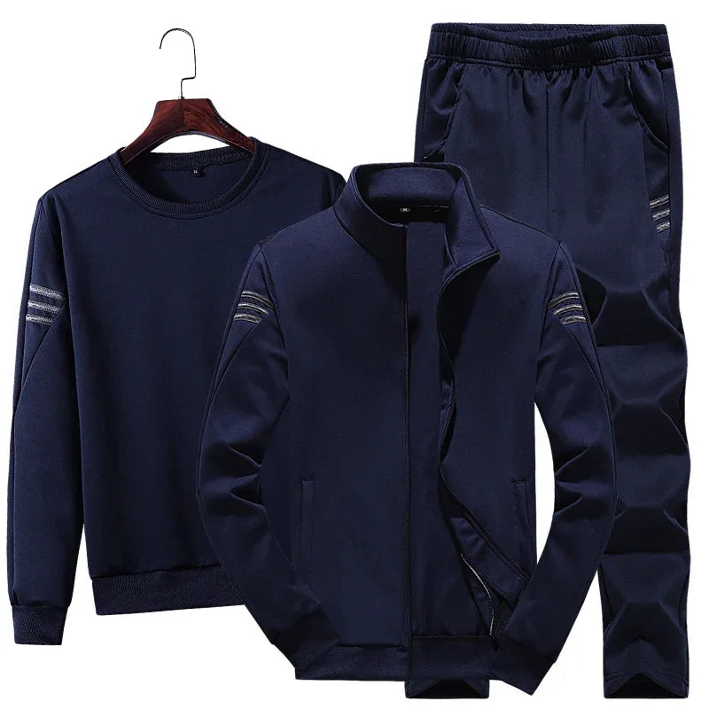 Trainingsanzug 3-teilig Herren - Casual Streetwear Set | tif-shop24.de