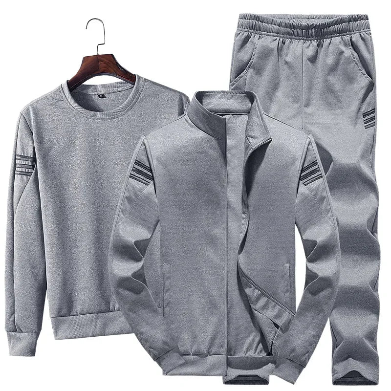Trainingsanzug 3-teilig Herren - Casual Streetwear Set | tif-shop24.de