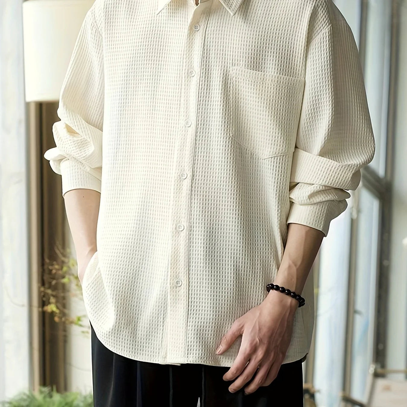 Brusttasche, Lässig, Atmungsaktiv , Knopfleiste - tif-shop24.de