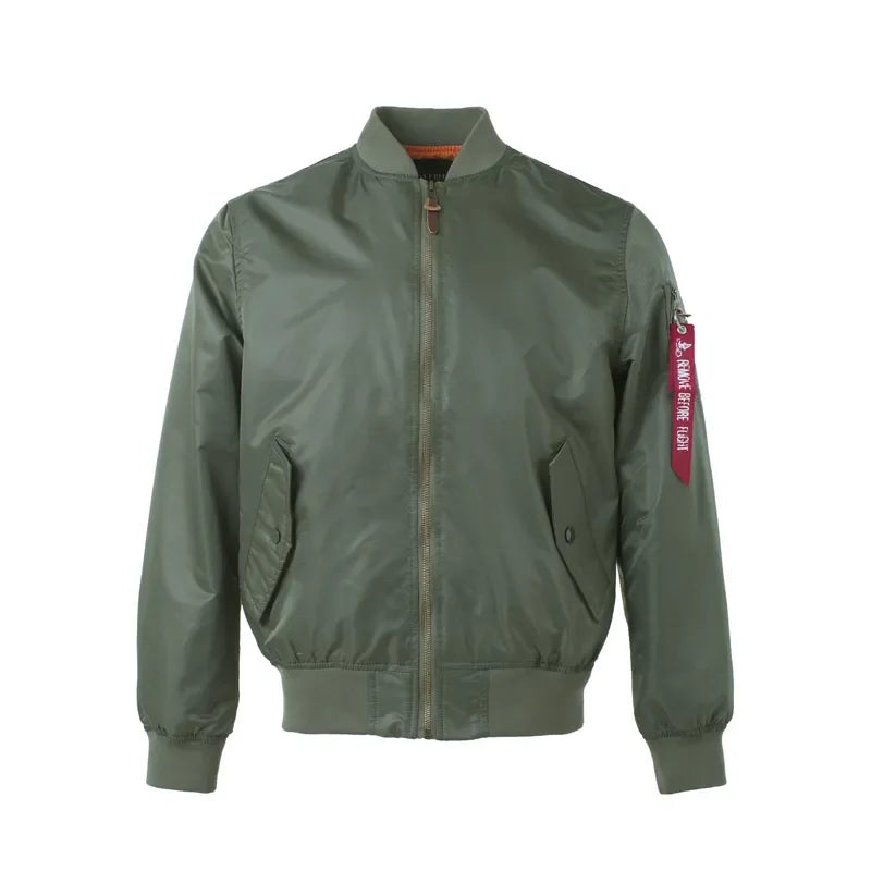 Wasserabweisende Ma1Flight Windjacke Pilot Air Force Bomberjacke - tif-shop24.de