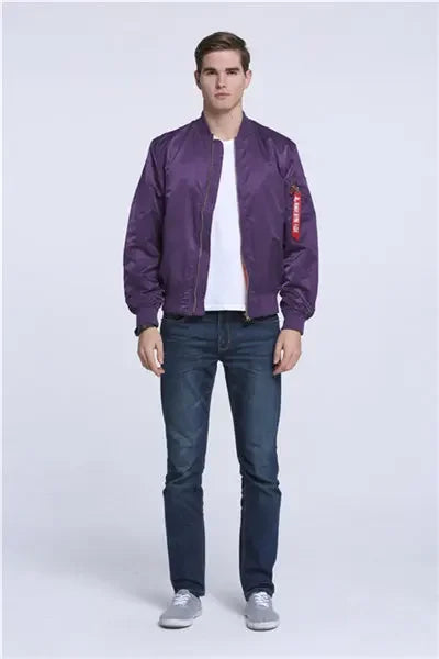 Wasserabweisende Ma1Flight Windjacke Pilot Air Force Bomberjacke - tif-shop24.de