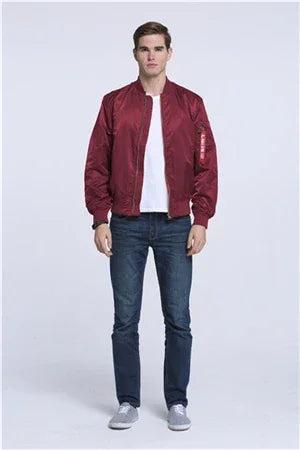 Wasserabweisende Ma1Flight Windjacke Pilot Air Force Bomberjacke - tif-shop24.de