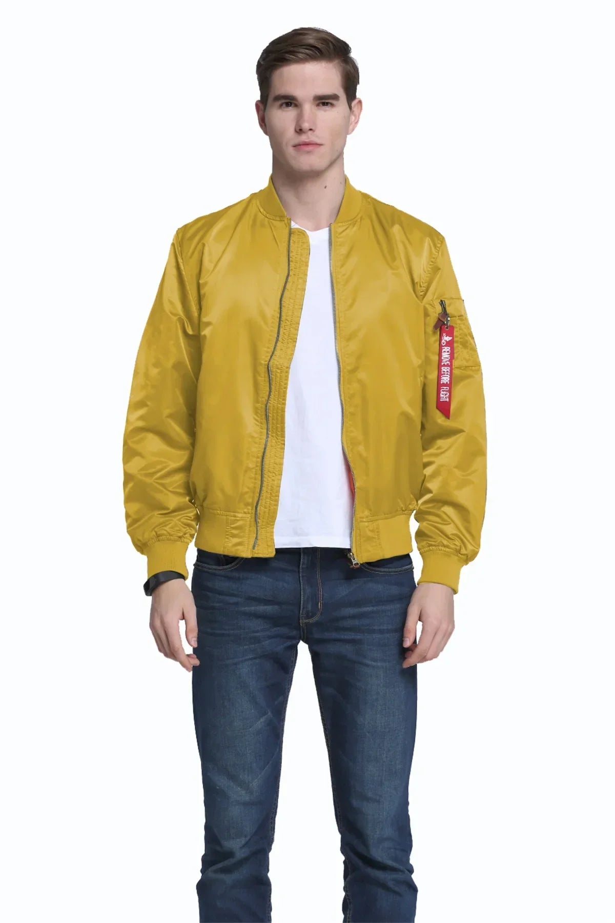 Wasserabweisende Ma1Flight Windjacke Pilot Air Force Bomberjacke | tif-shop24.de