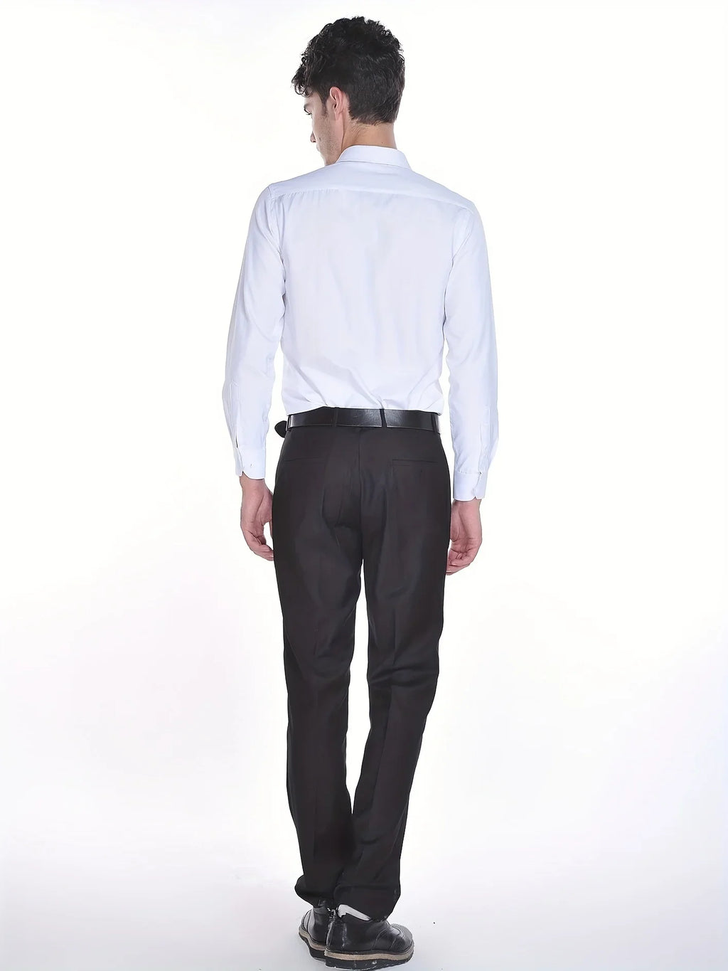 Trendiges Einfarbiges Hemd, Lässiges Revers-Knopfleiste Langarmhemd Für Outdoor-Geschäftsanlässe - tif-shop24.de