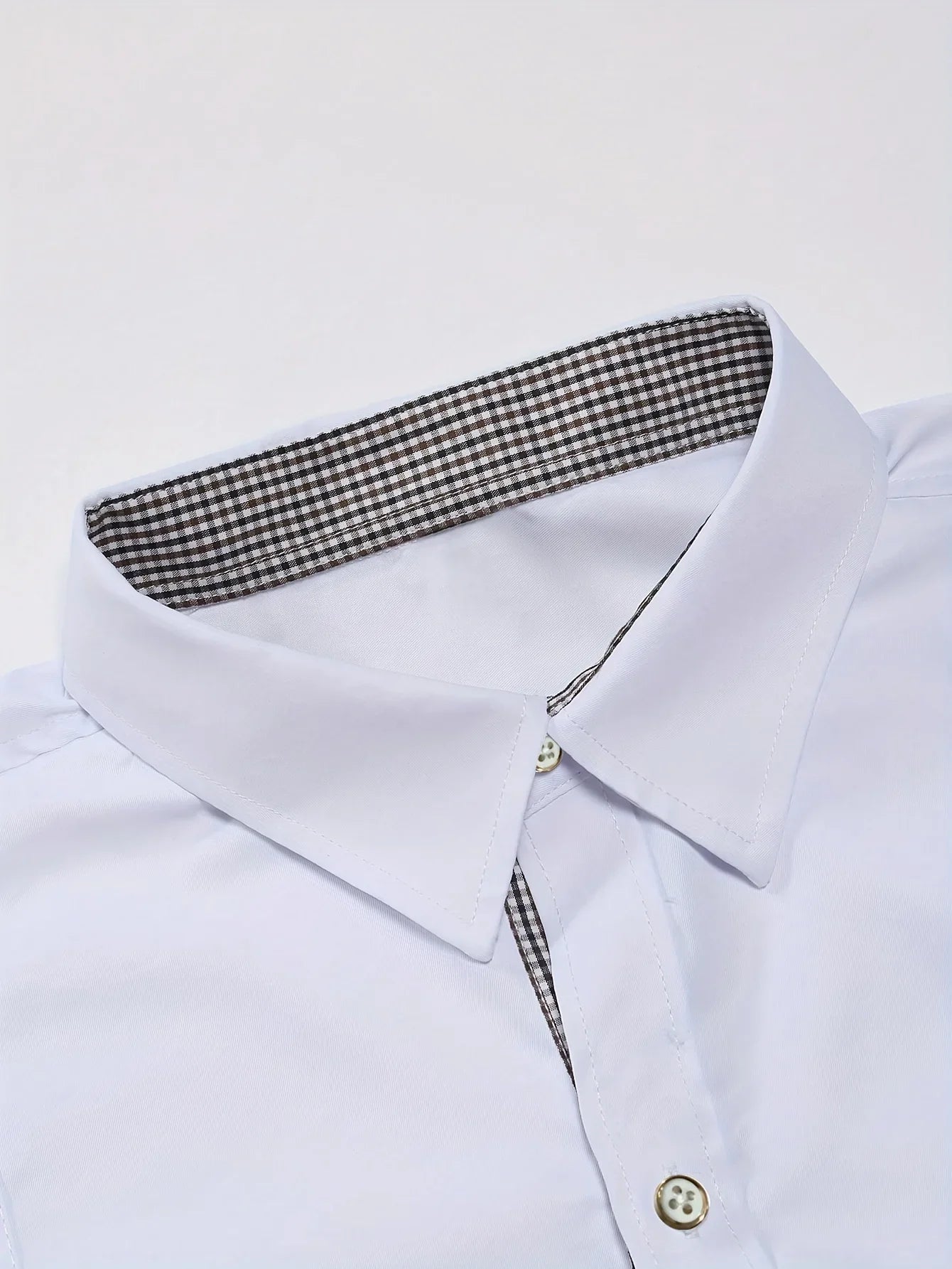 Lässige Karomuster-Design Slim Fit Langarm-Knopfleiste Hemd, Frühling Herbst Outdoor Top - tif-shop24.de