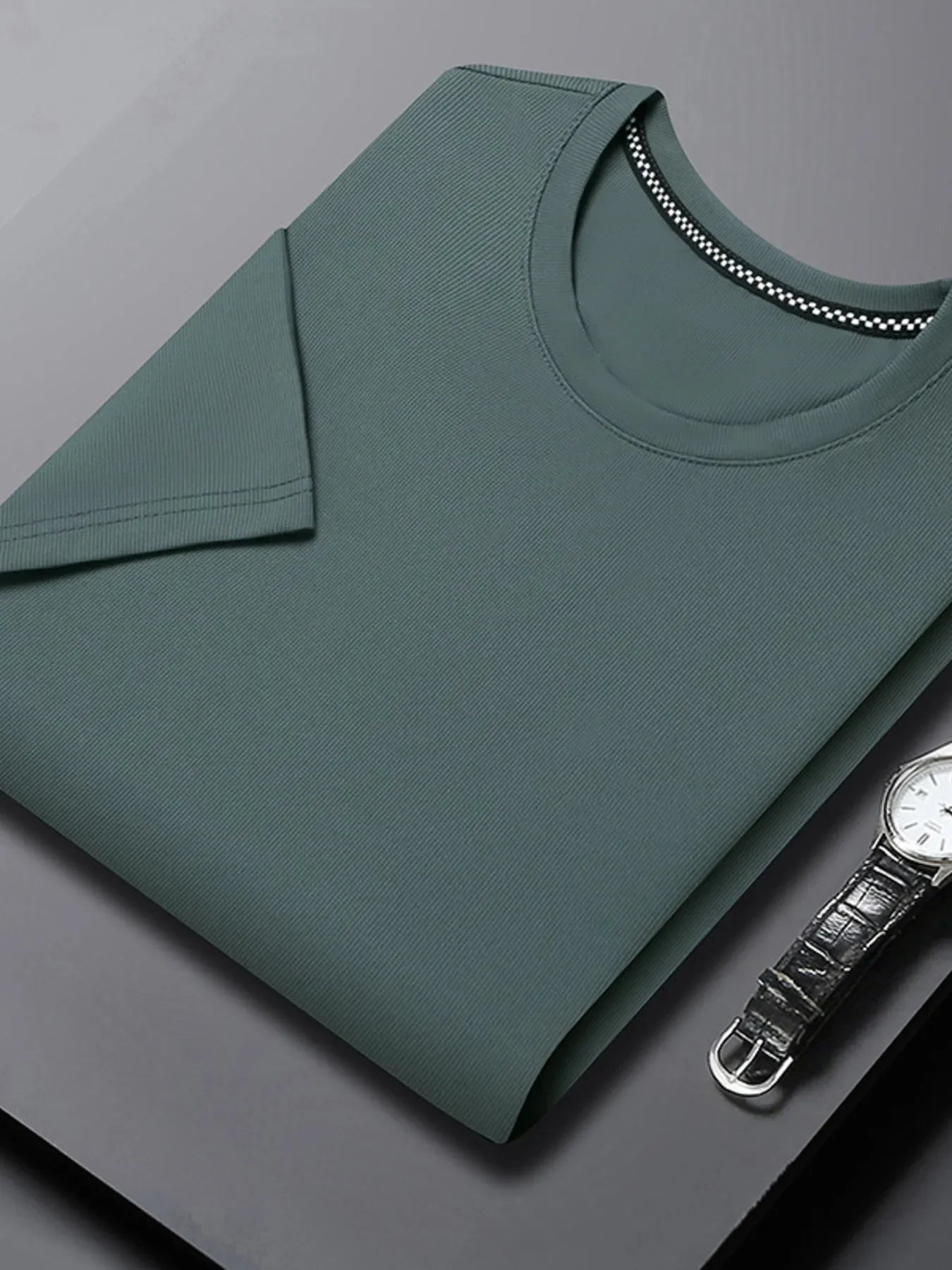 Men's Plus Size Breathable Short Sleeve T-Shirt - tif-shop24.de