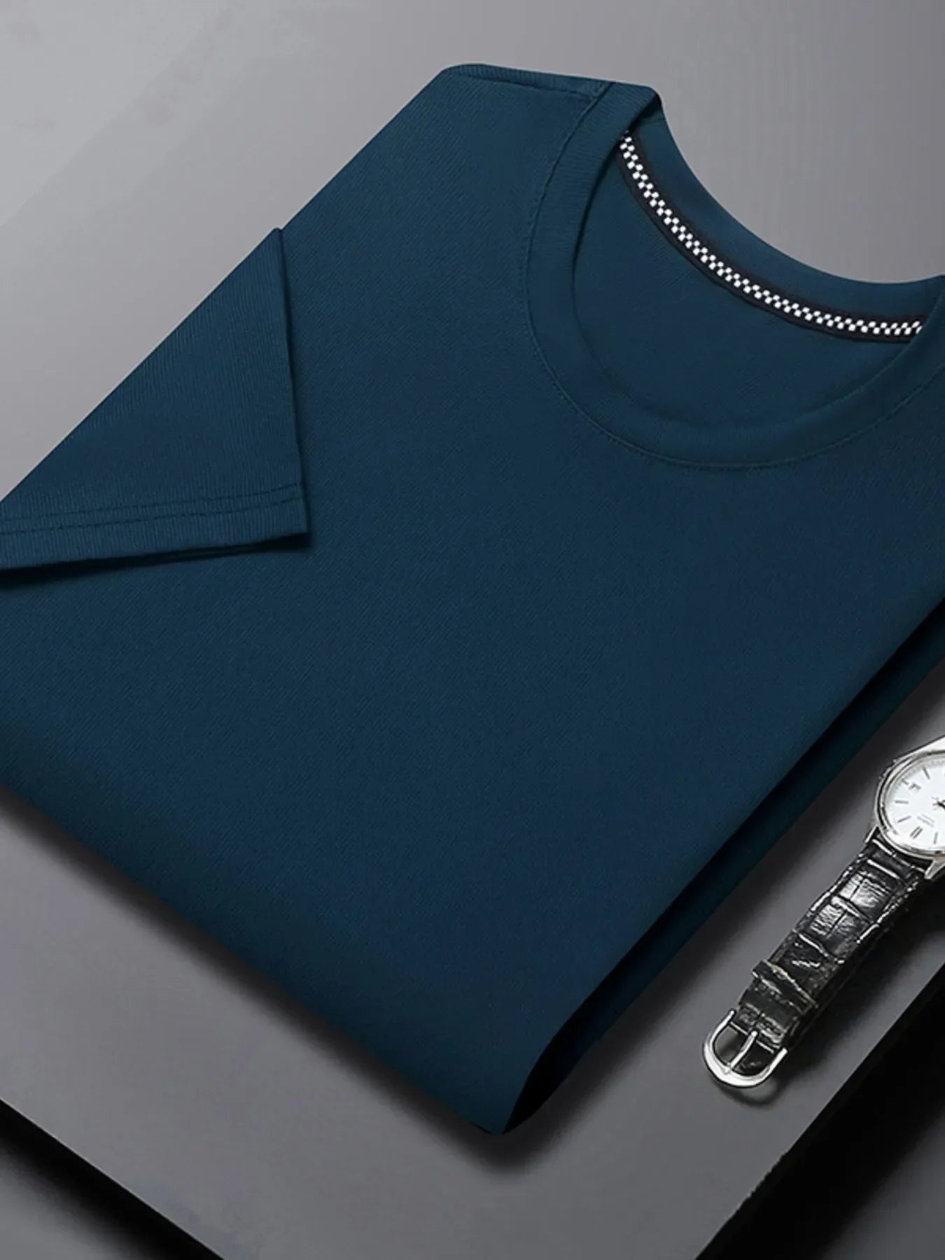 Men's Plus Size Breathable Short Sleeve T-Shirt - tif-shop24.de