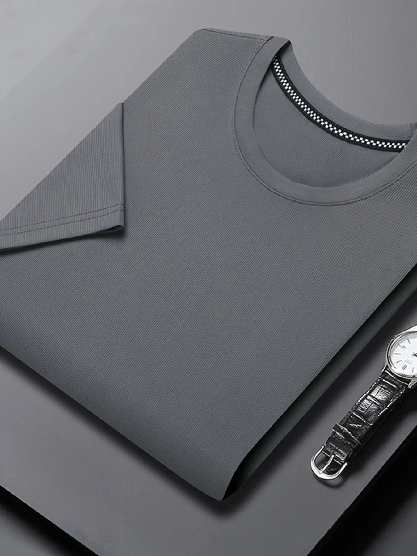 Men's Plus Size Breathable Short Sleeve T-Shirt - tif-shop24.de