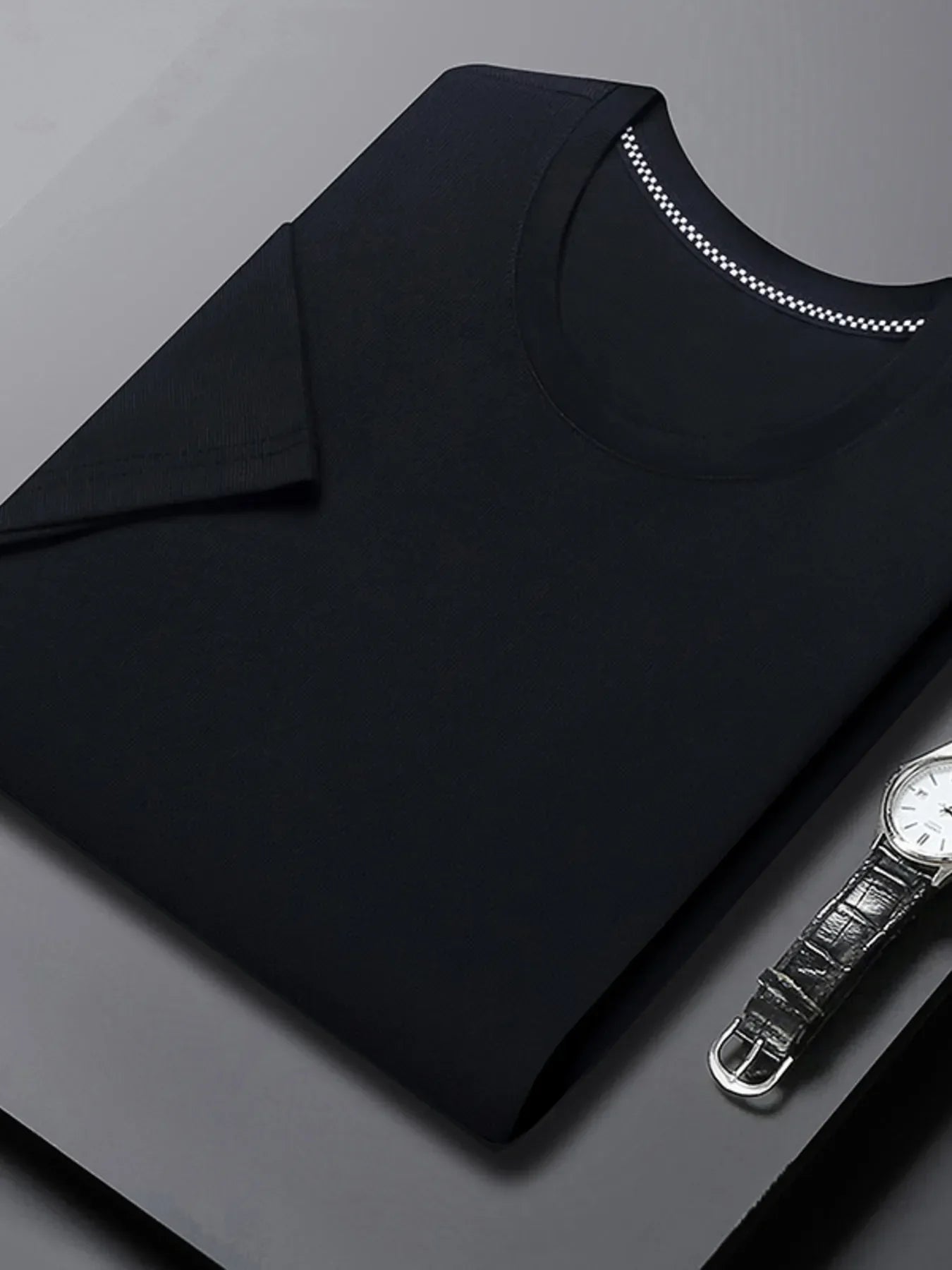 Men's Plus Size Breathable Short Sleeve T-Shirt - tif-shop24.de