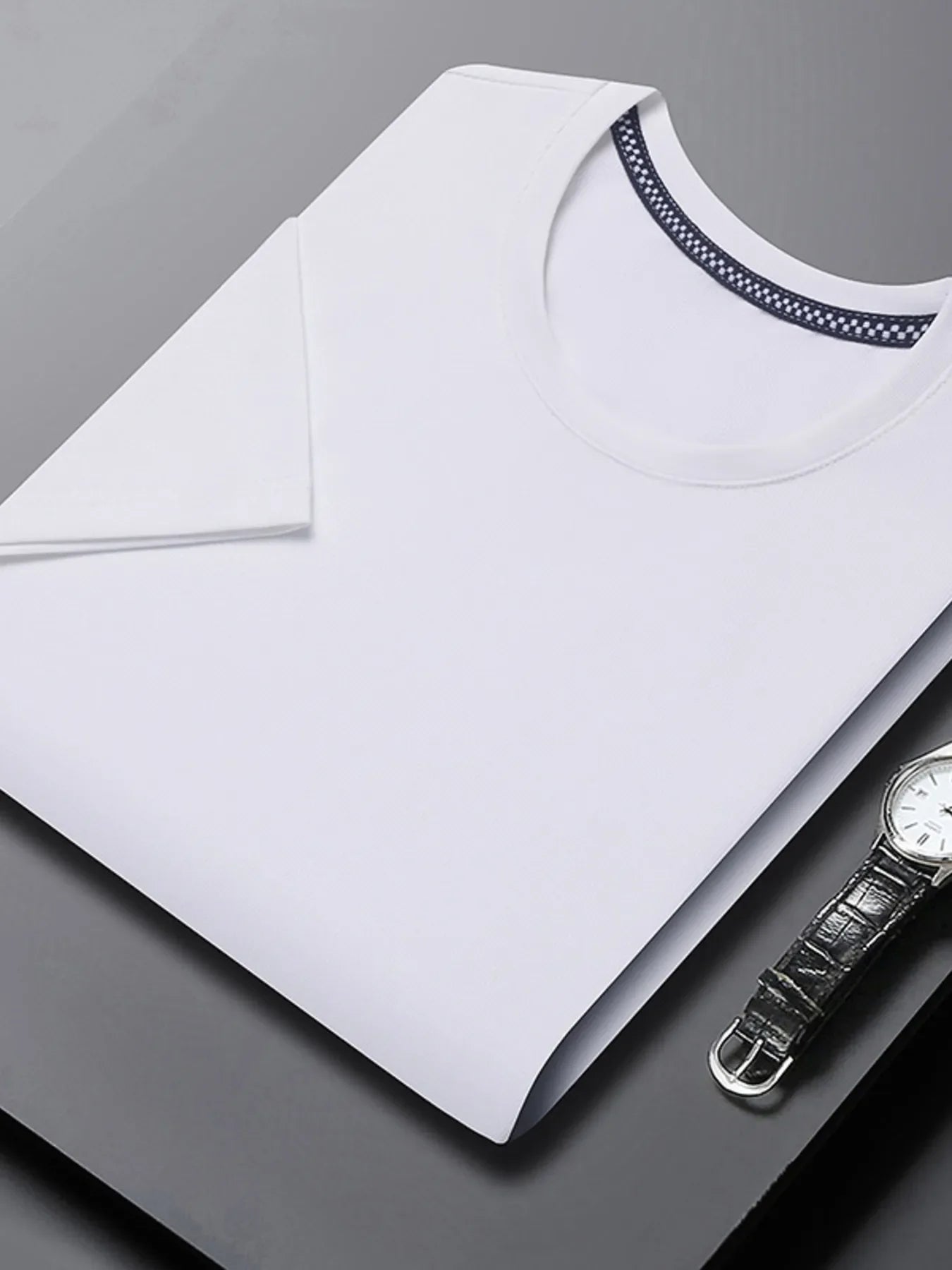 Men's Plus Size Breathable Short Sleeve T-Shirt - tif-shop24.de