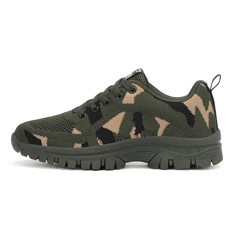 Camouflage Lace Up Mesh Breathable Athletic - tif-shop24.de