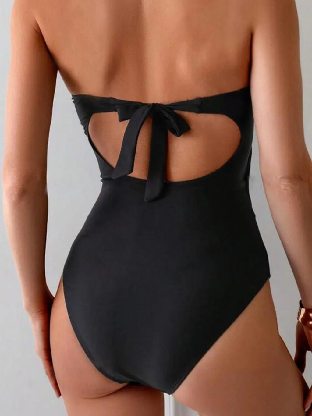 Cutout Sweetheart Neck One-Piece Swimwear - tif-shop24.de