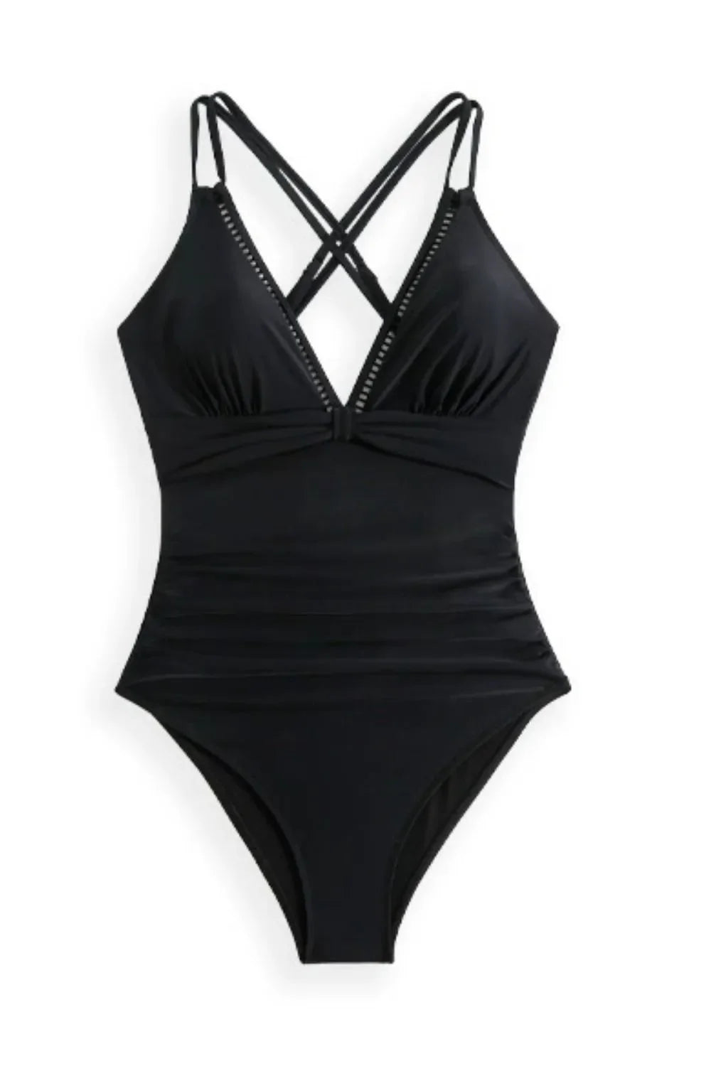 Double Spaghetti Strap One-Piece Swimwear - tif-shop24.de