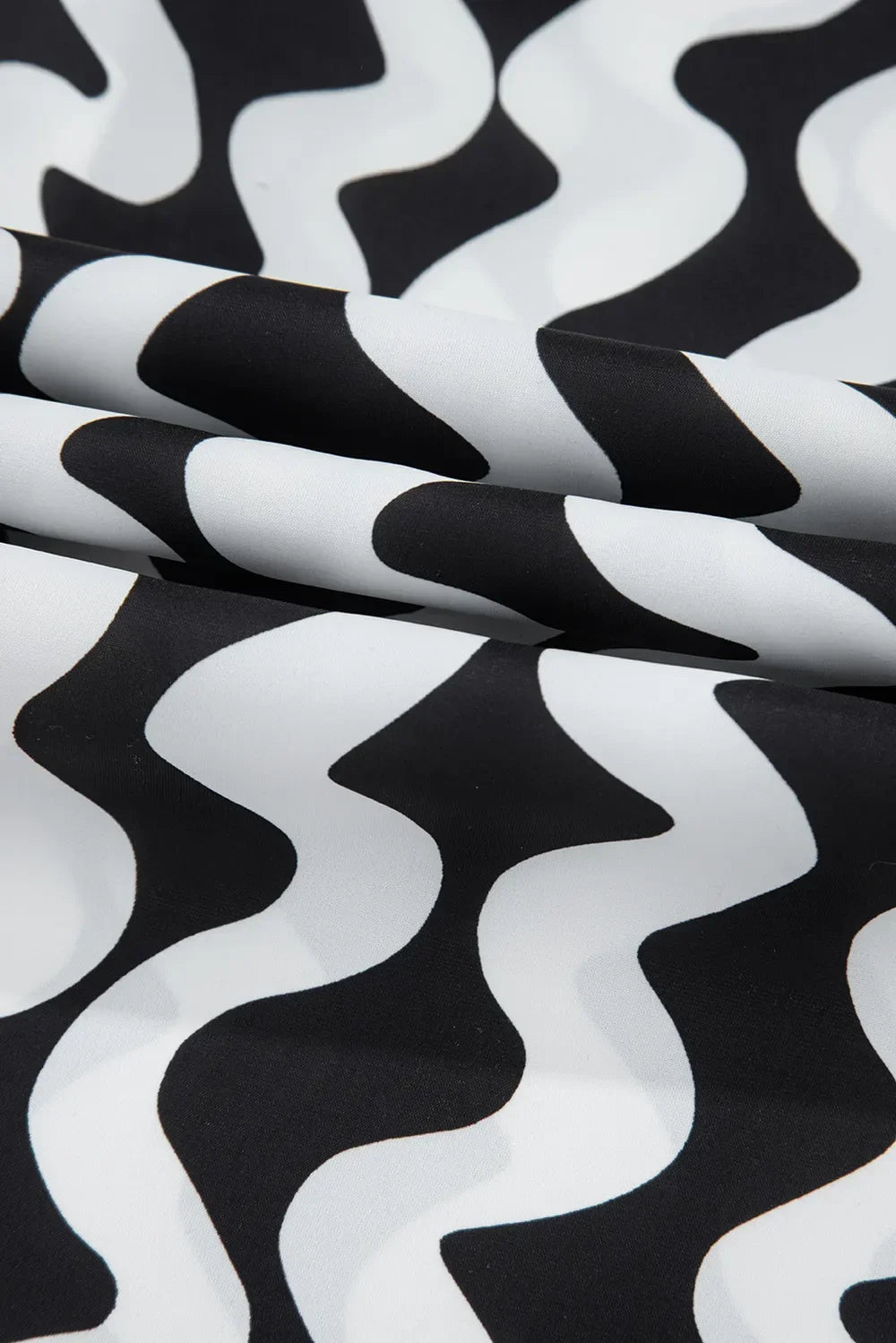 Button Down Contrast Striped Cover-Up - tif-shop24.de