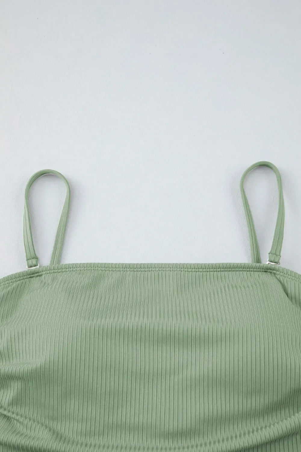 Ribbed Drawstring Sides Cutout One Piece Swimsuit - tif-shop24.de