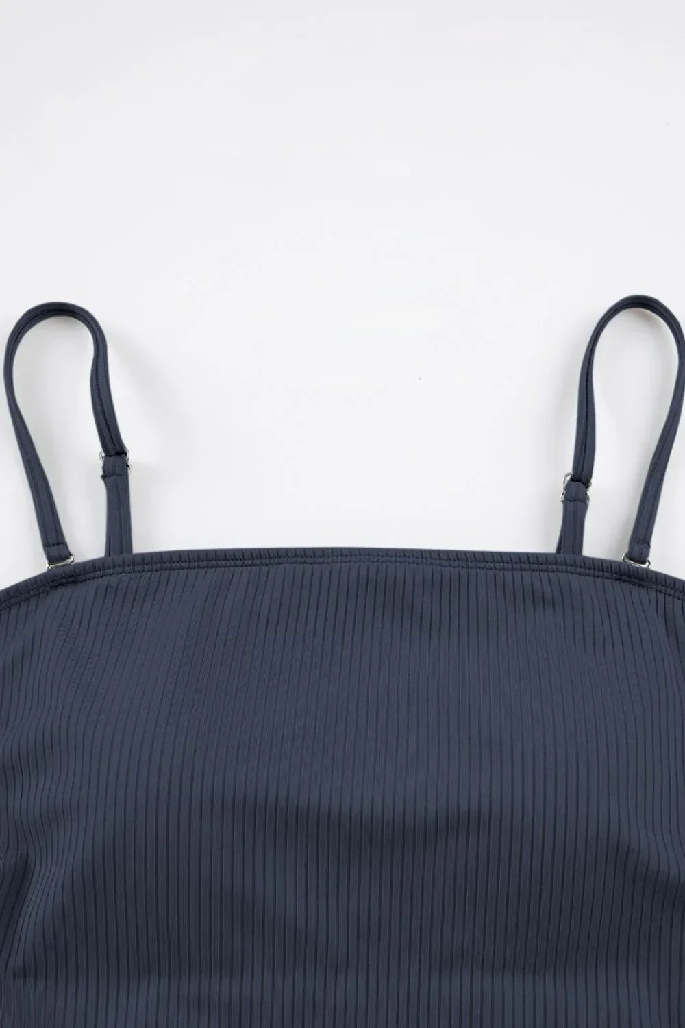 Ribbed Drawstring Sides Cutout One Piece Swimsuit - tif-shop24.de