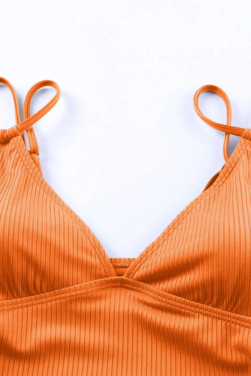 Drawstring Plunge One-Piece Swimwear - tif-shop24.de