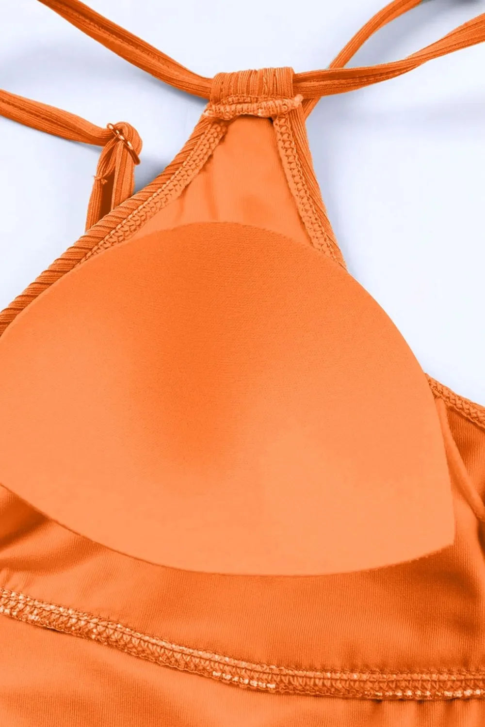 Drawstring Plunge One-Piece Swimwear - tif-shop24.de