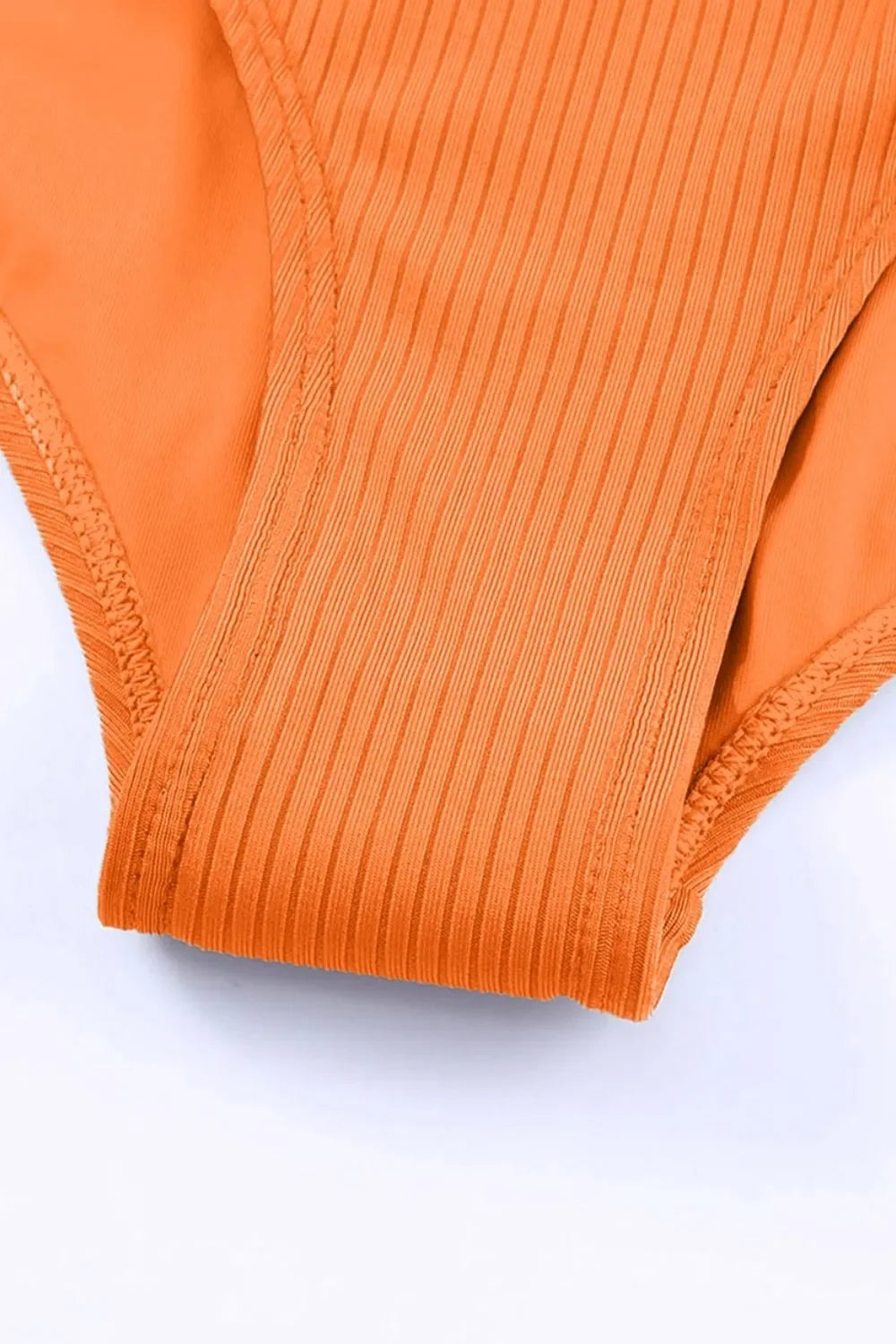 Drawstring Plunge One-Piece Swimwear - tif-shop24.de