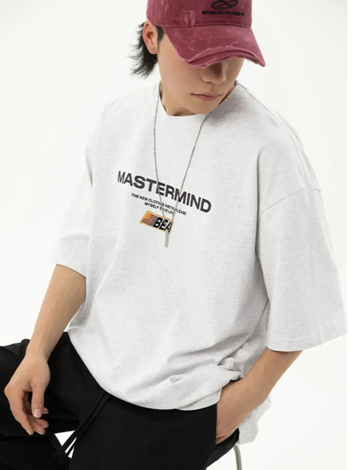 Men's Full Size Round Neck Half Sleeve T-Shirt Plus Size - tif-shop24.de