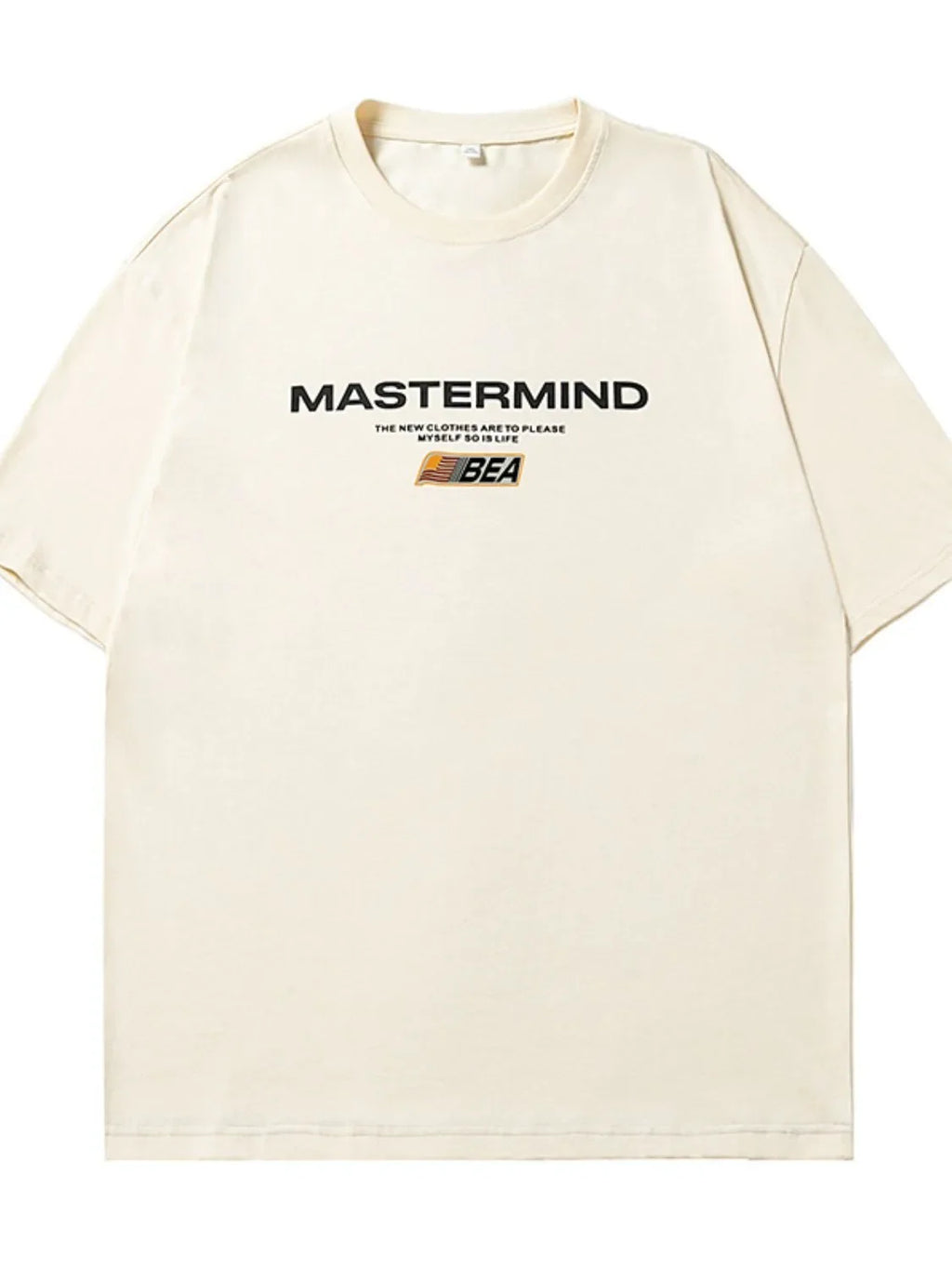 Men's Full Size Round Neck Half Sleeve T-Shirt Plus Size - tif-shop24.de