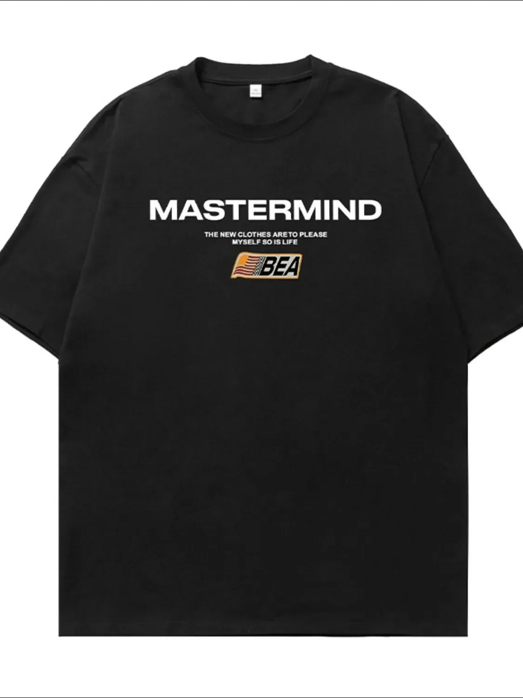 Men's Full Size Round Neck Half Sleeve T-Shirt Plus Size - tif-shop24.de