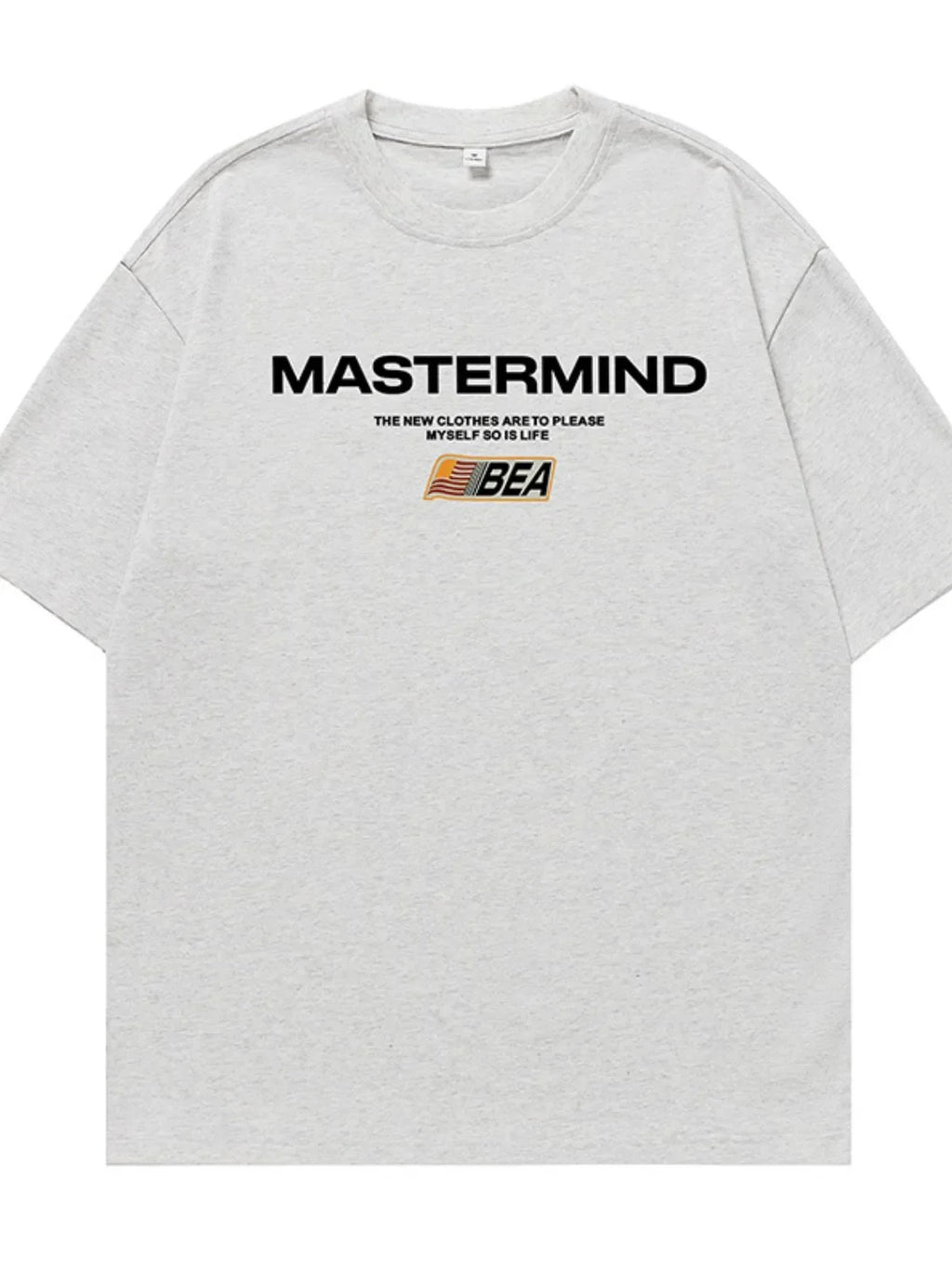 Men's Full Size Round Neck Half Sleeve T-Shirt Plus Size - tif-shop24.de