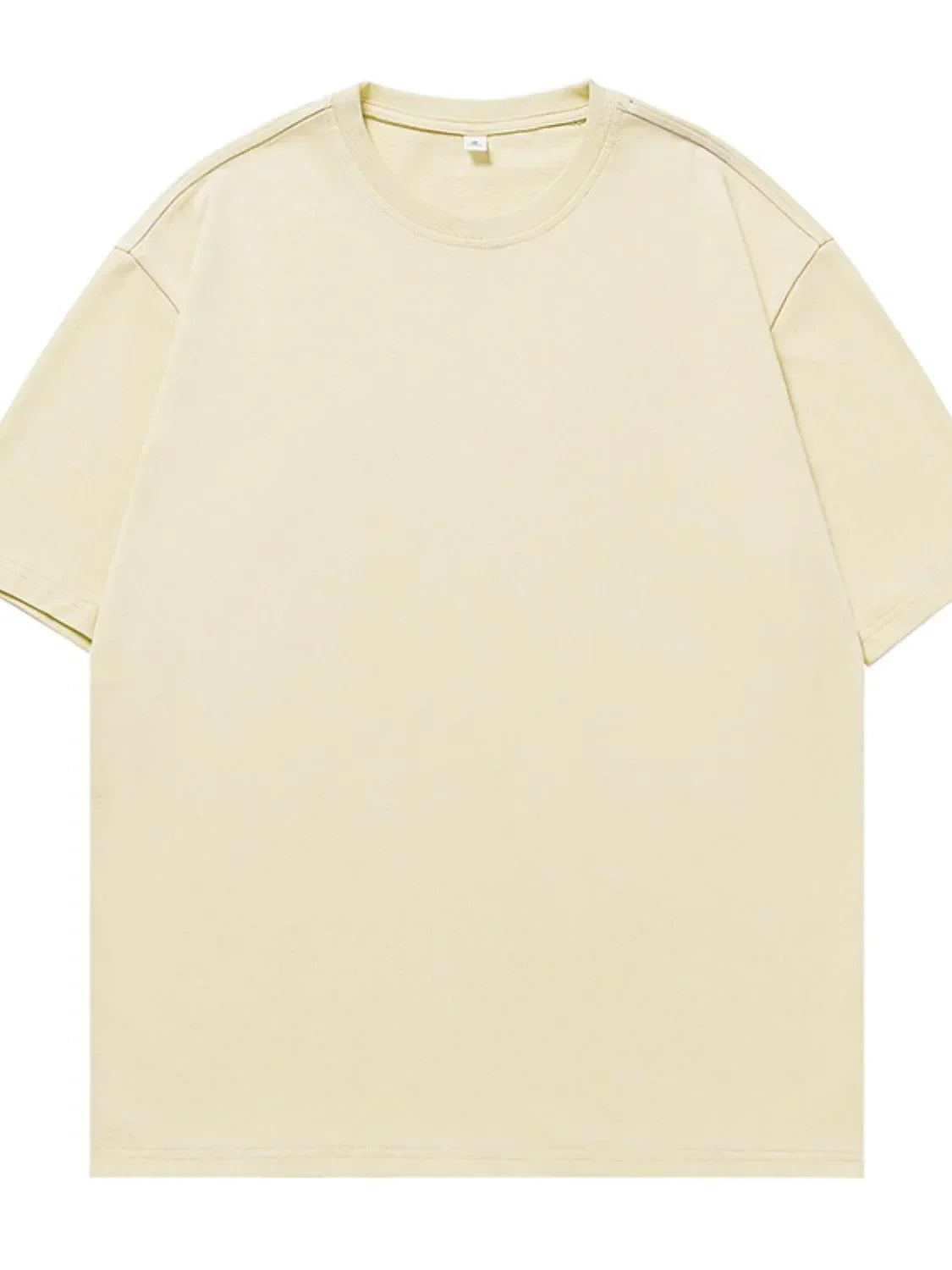 Men's Plus Size Round Neck Half Sleeve T-Shirt - tif-shop24.de