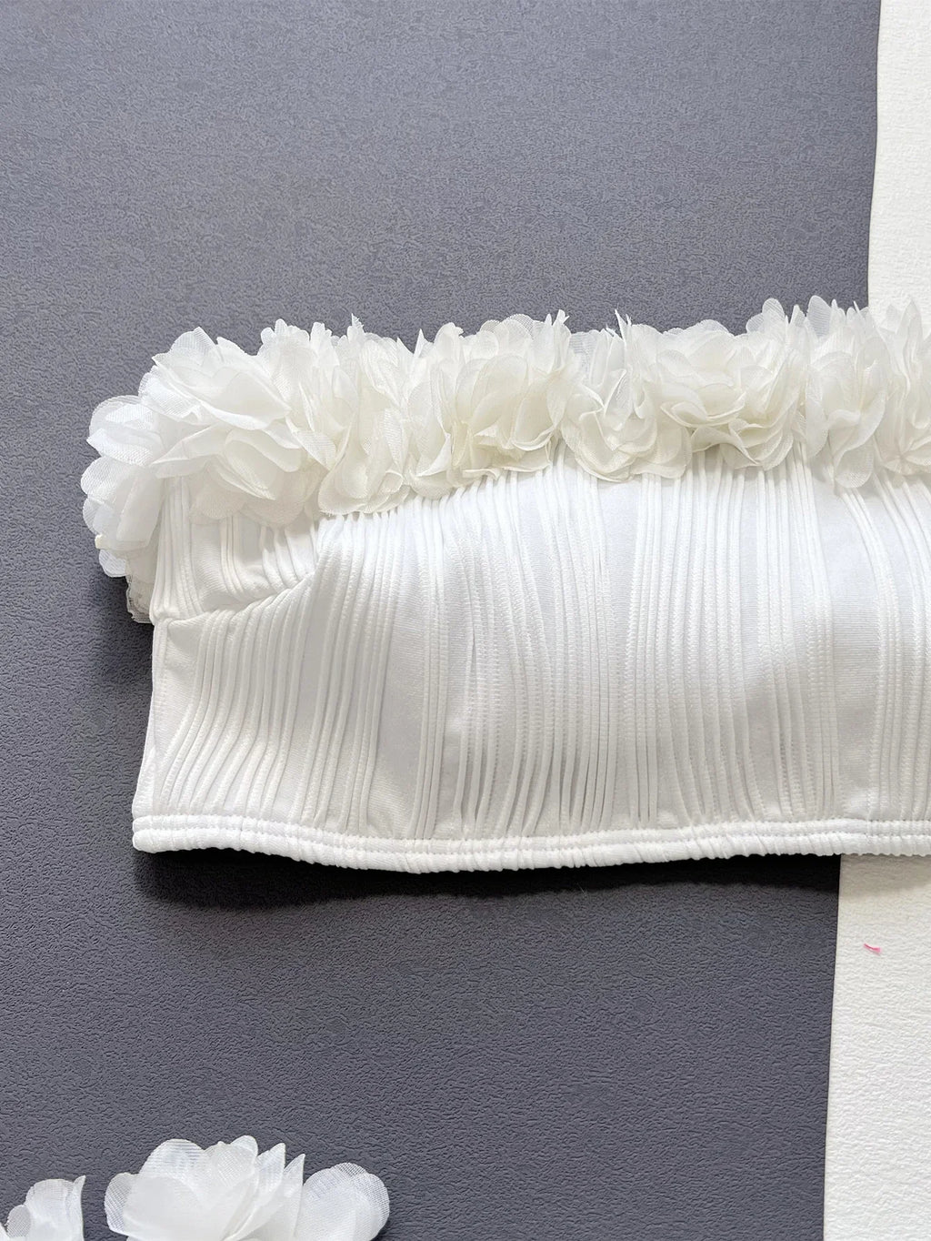 Applique Tie Back Two-Piece Bikini Set - tif-shop24.de