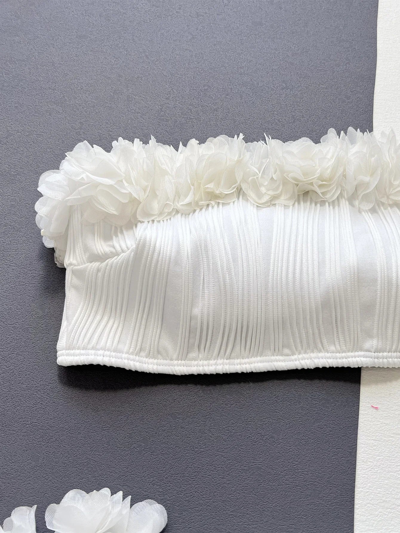 Applique Tie Back Two-Piece Bikini Set - tif-shop24.de