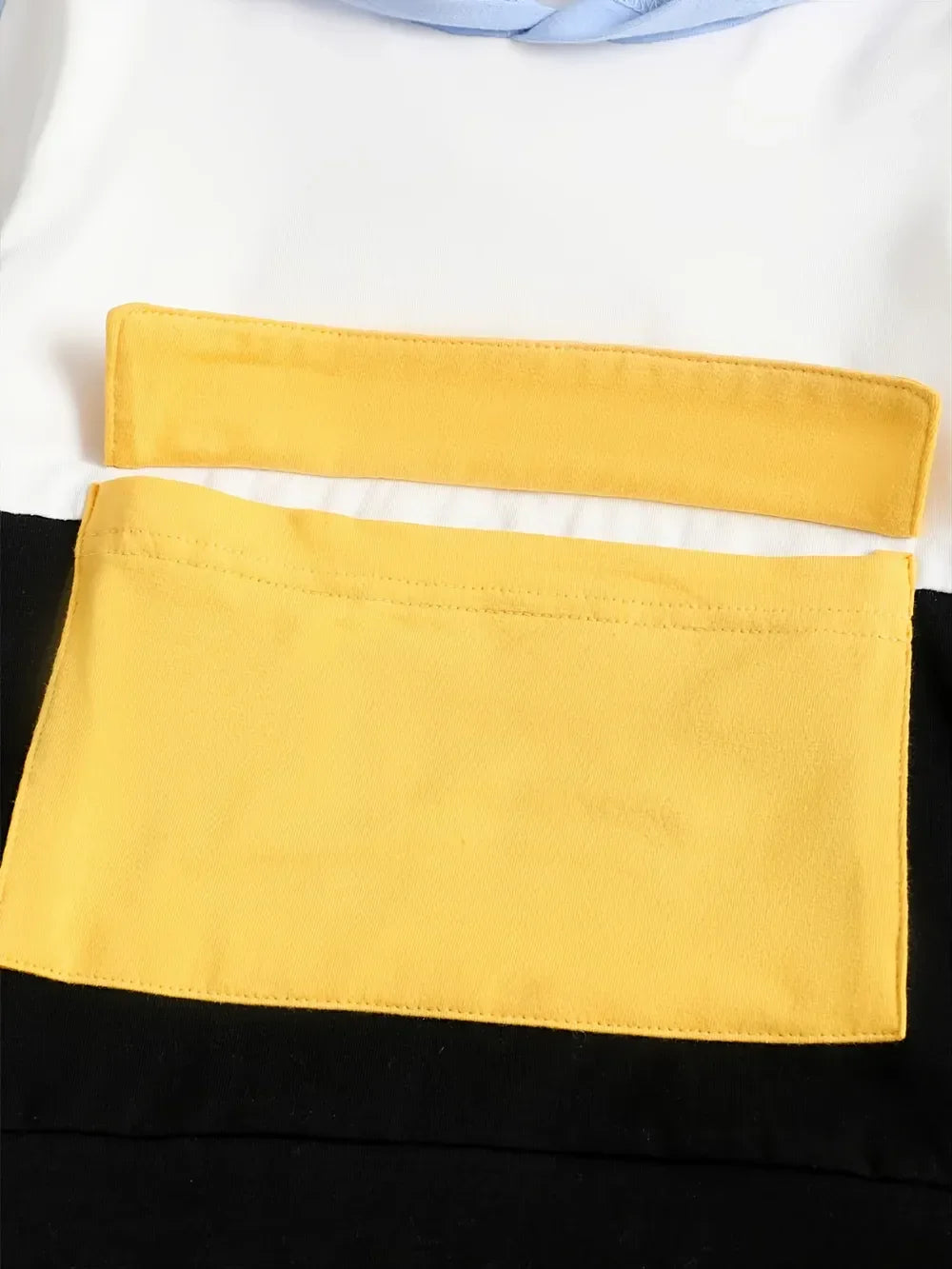 Children's Color Block Hoodie and Pants Set - tif-shop24.de