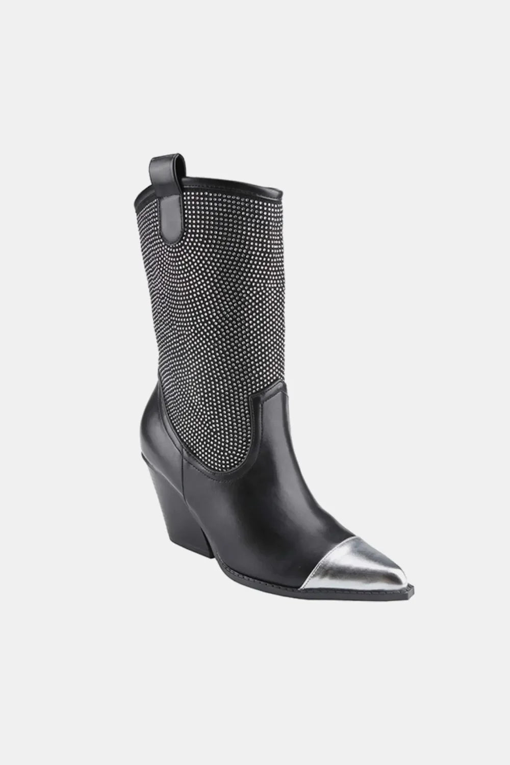 Weeboo Chunky Heel Rhinestone Western Cowboy Boots - tif-shop24.de