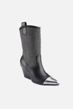 Weeboo Chunky Heel Rhinestone Western Cowboy Boots - tif-shop24.de