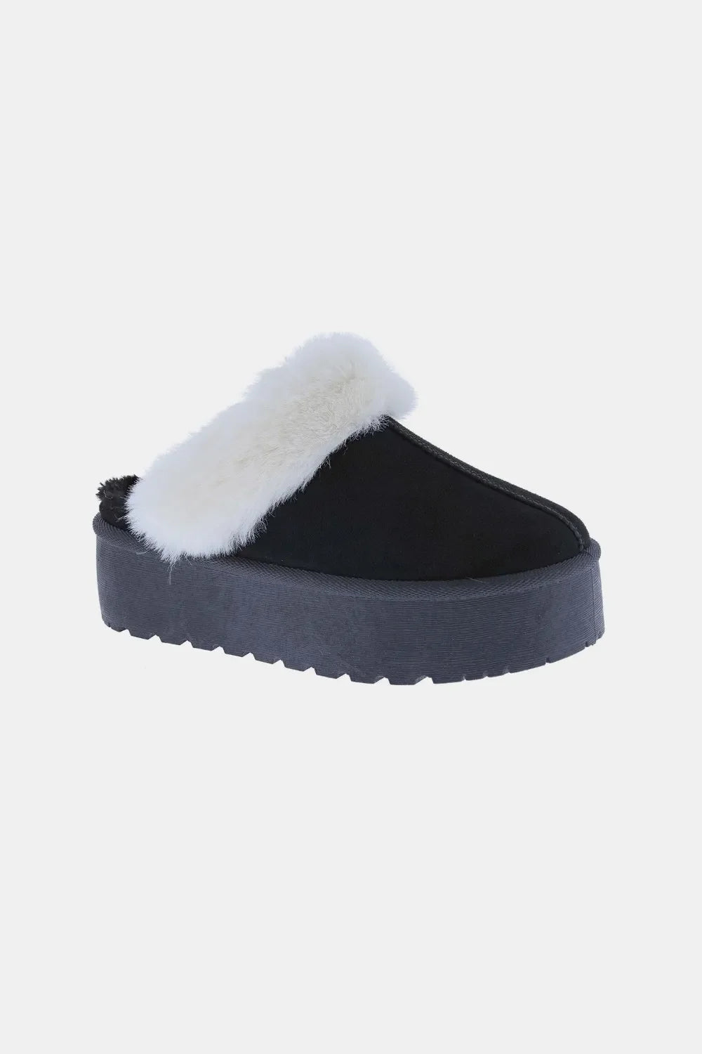 Weeboo Thick Bottom Fur Trim Snow Slippers - tif-shop24.de