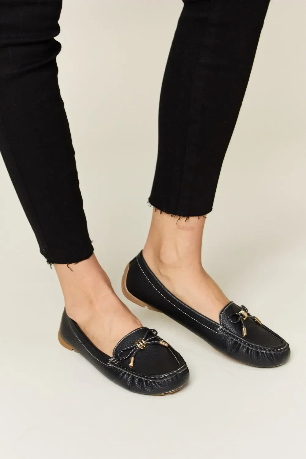 Forever Link Slip On Bow Flats Loafers - tif-shop24.de