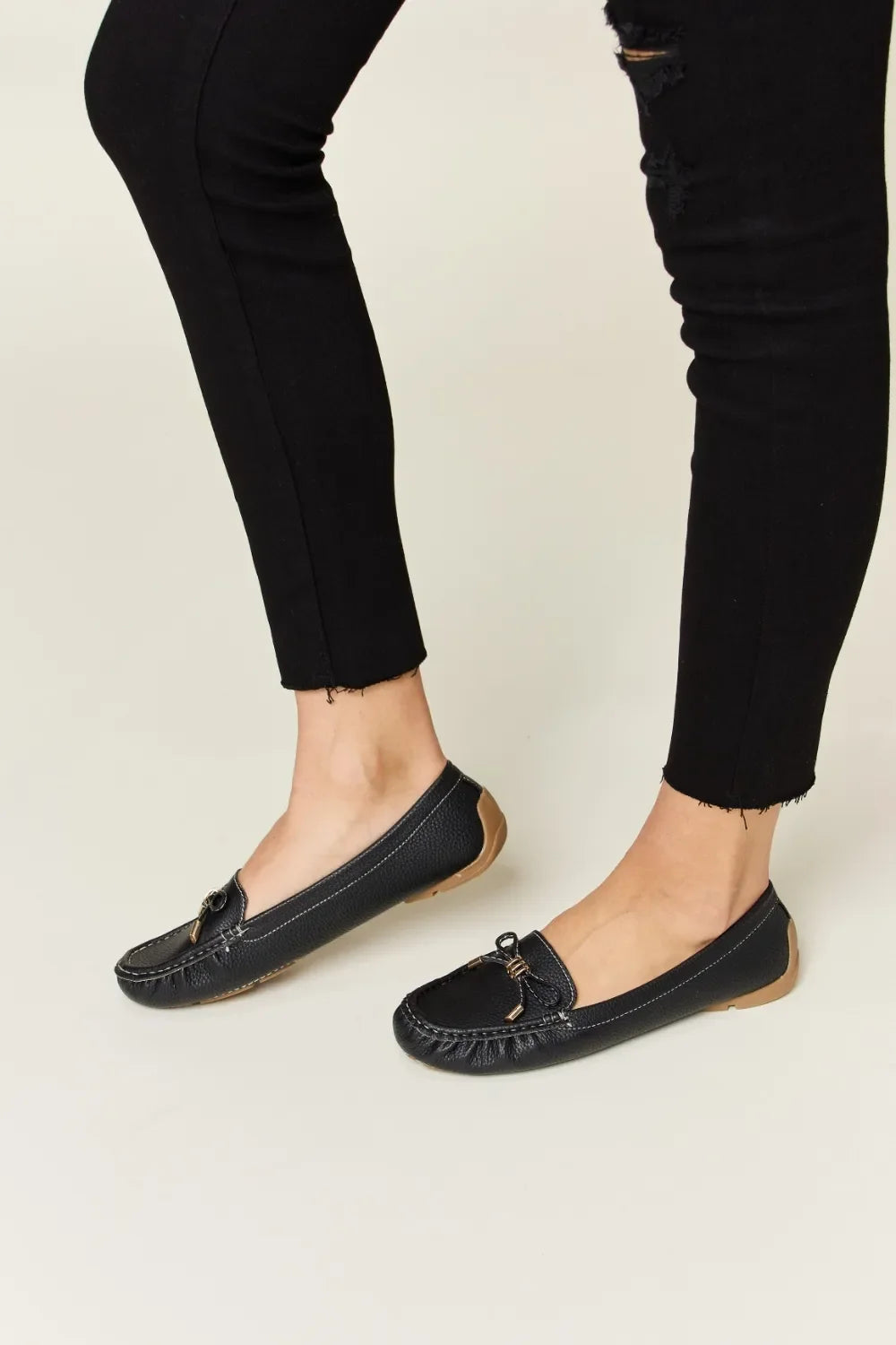 Forever Link Slip On Bow Flats Loafers - tif-shop24.de