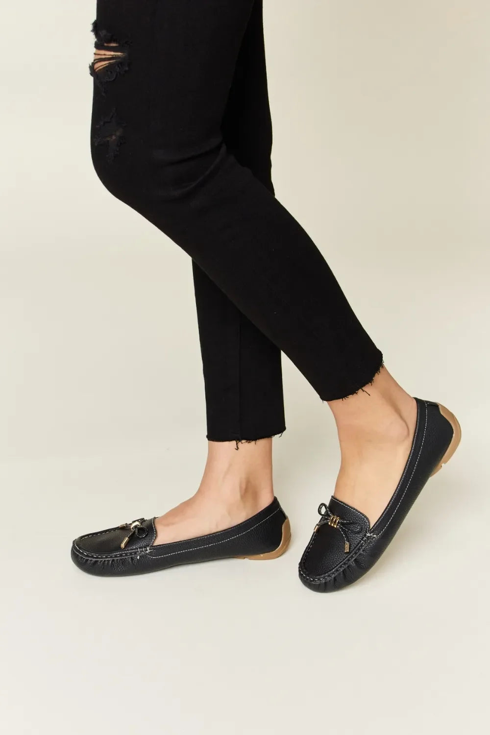 Forever Link Slip On Bow Flats Loafers - tif-shop24.de